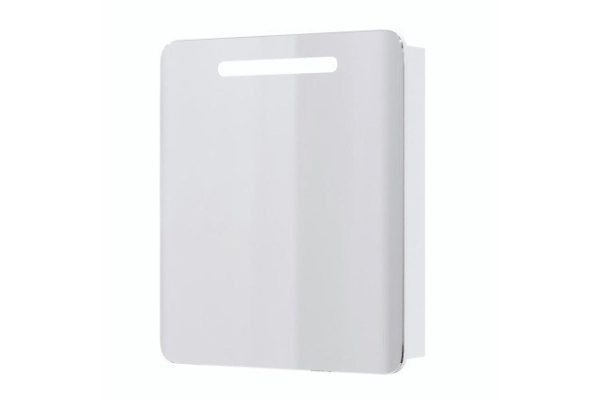 Шкаф-зеркало c LED подсветкой ONIKA Неаполь 60 206064 60х70.6х14.4 см, Универсальный
