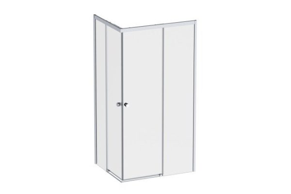 Душевое ограждение напольное AM.PM X-Joy Square Slide 100х80 см W94G-403-10080-MТ