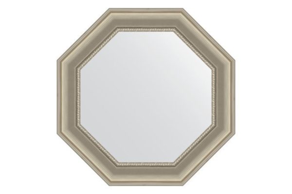 Зеркало настенное в багетной раме EVOFORM Octagon BY 3794, хамелеон 66.6х66.6 см