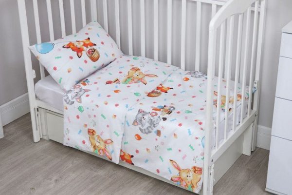 Комплект постельного белья MICASA Kids Sweety Бязь, 112х147 см