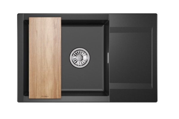 Мойка врезная GRANULA Estetica 7807 с крылом 78х50х22 см