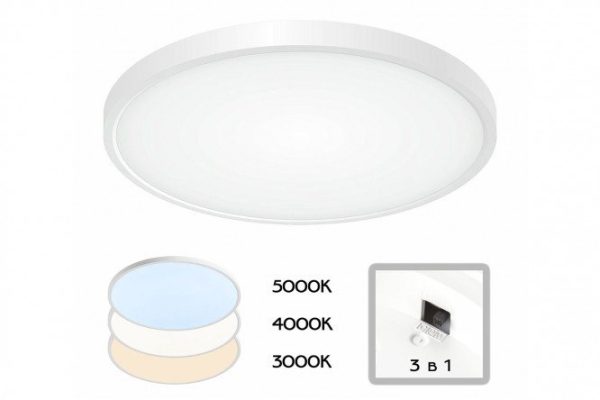 Светильник накладной CITILUX Бейсик 13 кв.м., LED, 40 см