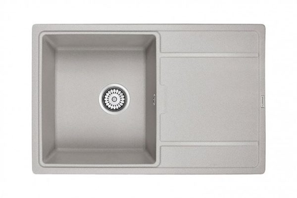 Мойка врезная с крылом PAULMARK Flugen PM217850-GR 78х50х20 см