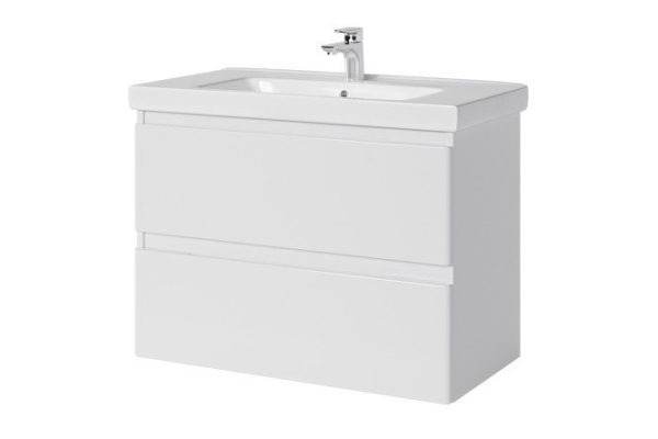 Тумба подвесная Sanstar Riana 289.1-1.5.1.. 76 см, цвет каркаса белый, фасада белый
