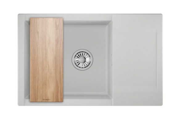Мойка врезная GRANULA Estetica 7807 с крылом 78х50х22 см