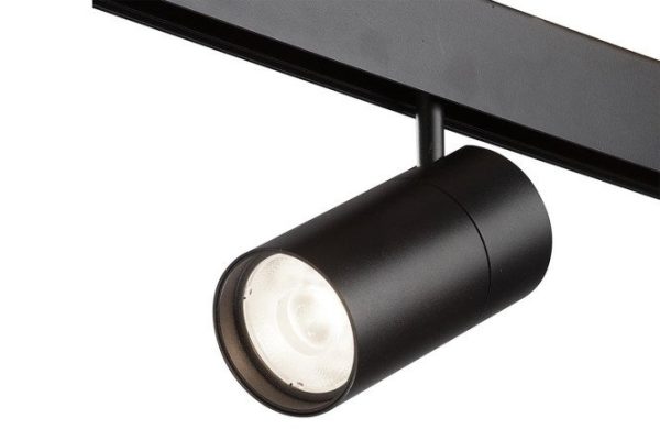 Светильник трековый поворотный магнитный LED VITALUCE VT0200012 8 м², 7x19.5x12 см, LED