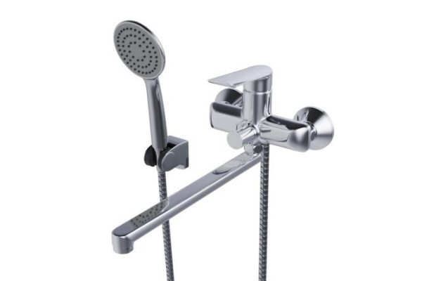 Смеситель для ванны и умывальника с изливом MIXLINE ML29-02