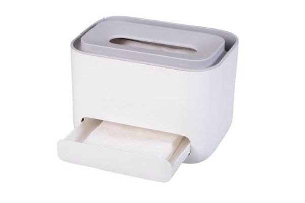 Органайзер настольный с боксом для салфеток MITTE Soft 22x16x16 см