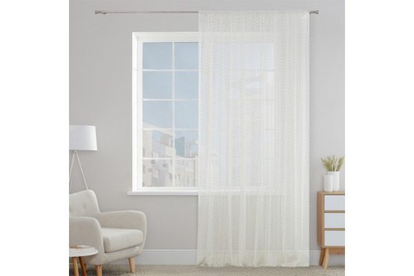 Тюль ESTUDI BLANCO Nelli 300х280 см, 1 шт., цвет экрю