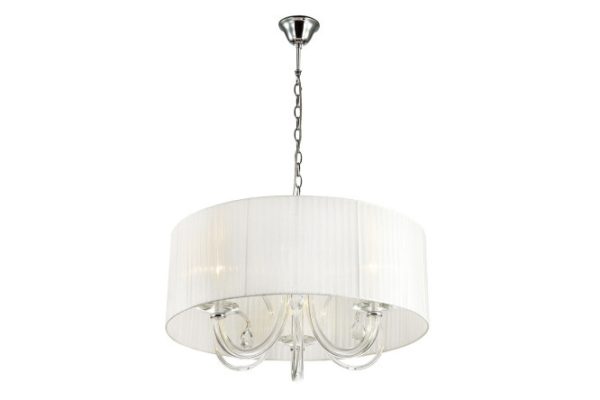 Люстра подвесная FAVOURITE Snow 6 кв.м., 55х124х55 см, E14