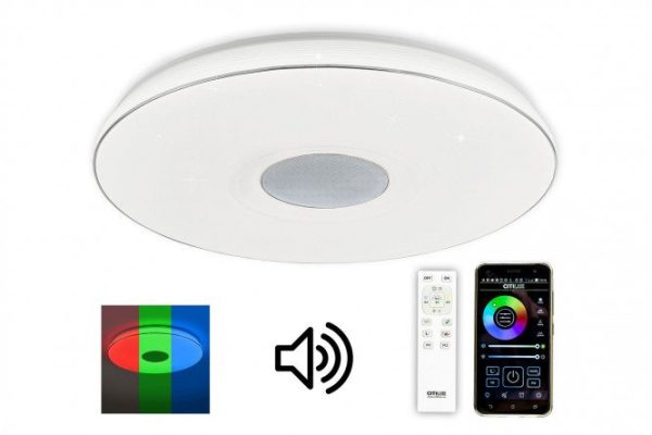 Светильник потолочный CITILUX Light Music 25 кв.м., LED, 60 см