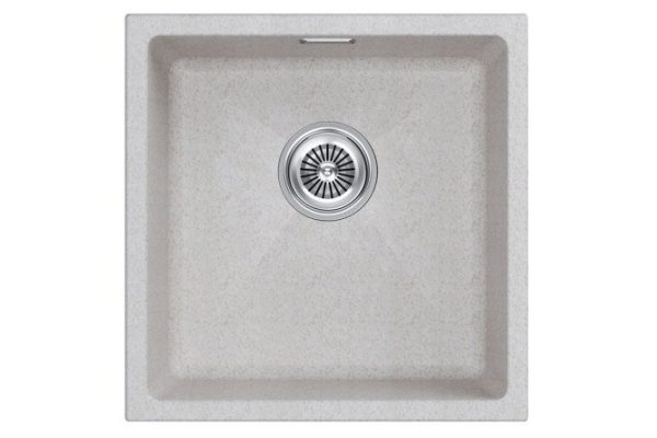 Мойка врезная PAULMARK Lumi 45 UNI IT-GRANIT LU45-BE 45.5х46х21 см