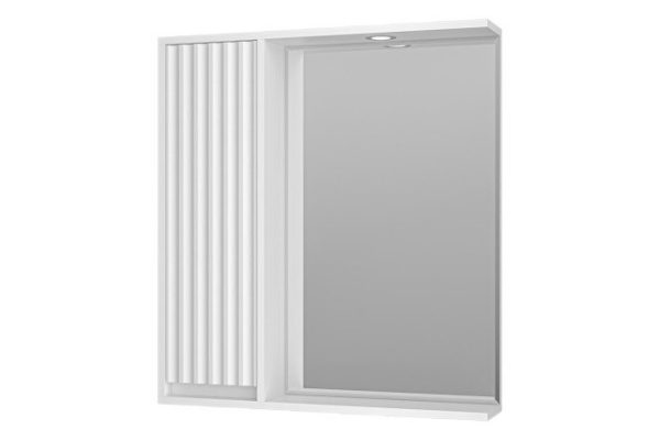 Зеркало-шкаф Balaton 75 BAL-04075-01-Л с LED-подсветкой 73х80х14 см, Левый