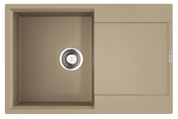 Мойка врезная с крылом OMOIKIRI Daisen 78T-CH 4993523 78х51х23 см