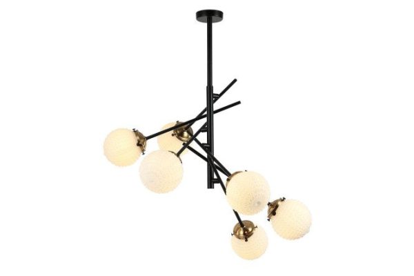 Люстра на штанге STILFORT Sinus 16 кв.м., 80х75х80 см, E27