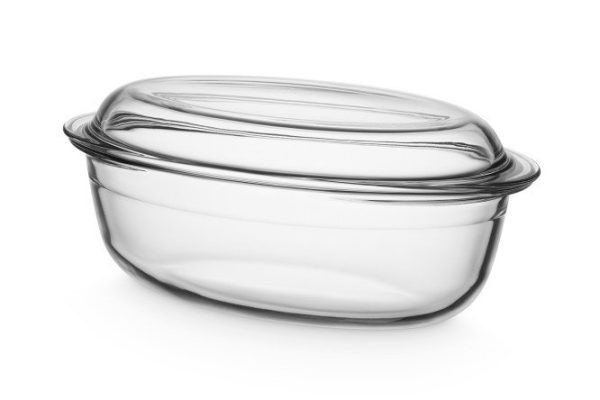 Форма для запекания с крышкой BERKRAFT 22HDL0304-L15 33х13х20 см, 4 л