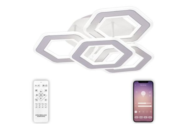 Люстра Natali Kovaltseva High-Tech Led Lamps 20 кв.м., LED, 50 см