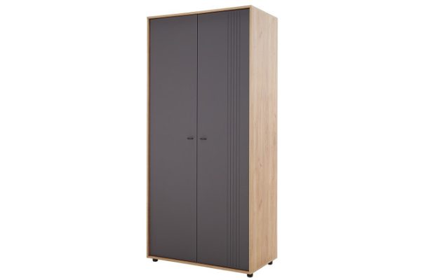 Шкаф 2-створчатый универсальный Барселона 100,1x220x56,1 см