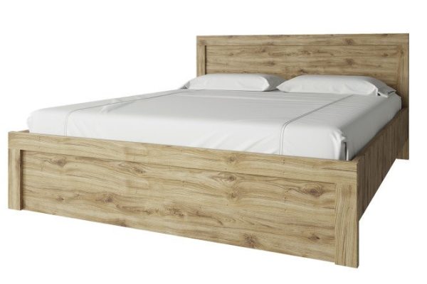 Кровать Doorset 120х200 см цвет дуб наварра