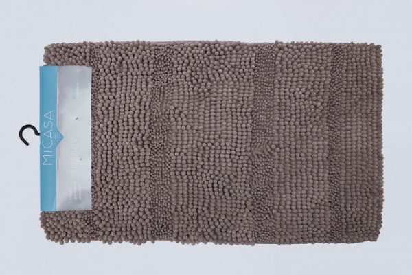 Коврик для ванной комнаты MICASA Shaggy 56x91 см, Полиэстер