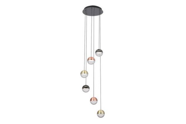 Люстра подвесная FAVOURITE Luna 11 кв.м., LED, 39 см