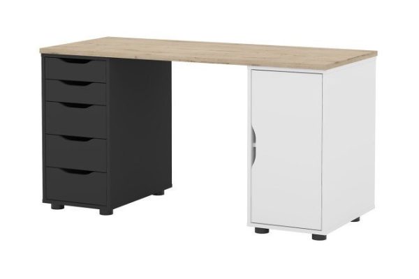 Письменный стол Alexys 140 с 2 тумбами