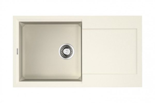 Мойка врезная с крылом OMOIKIRI Sakaime 78-WH 4993127, белый 78х43.5х21 см