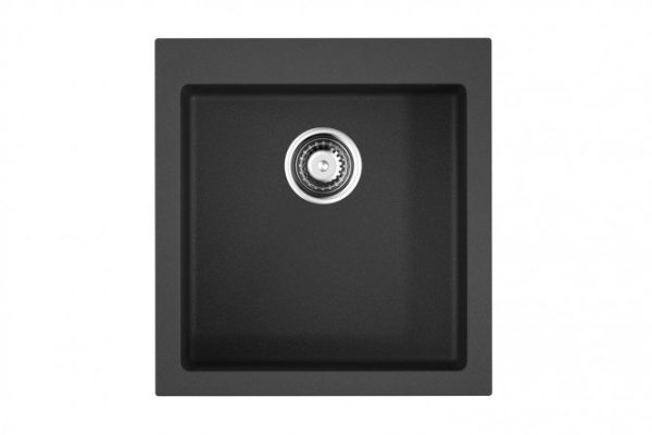 Мойка врезная OMOIKIRI Bosen 47-BL 4993586, чёрный 50х47х19 см