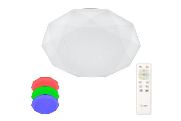 Светильник потолочный LED CITILUX Астрон 15 кв.м., LED, 40.5 см