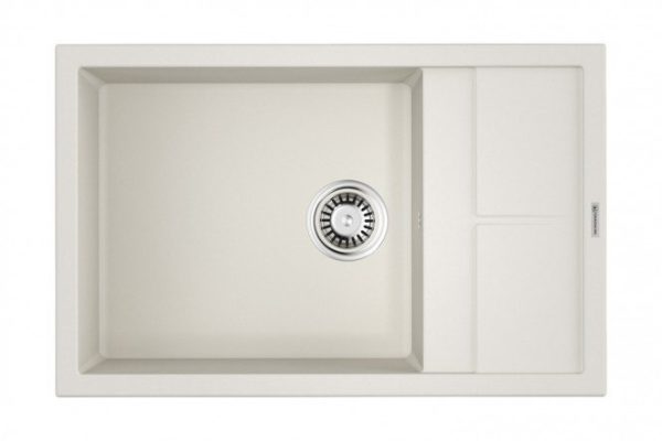 Мойка врезная с крылом OMOIKIRI Sumi 78 LB-WH 4993722, белый 78х50х20 см