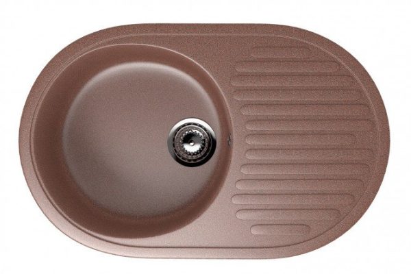 Мойка с крылом ULGRAN U-107 72х45.5х18 см