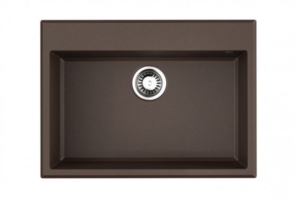 Мойка врезная OMOIKIRI Tedori 68-DC 4993968, тёмный шоколад 68х50х20 см