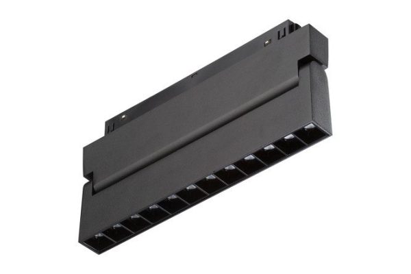 Светильник трековый поворотный магнитный LED VITALUCE VT0200009 4 м², 22x10.5x2.3 см, LED