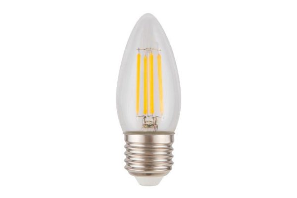 Лампа светодиодная VOLTEGA Crystal Candle VG10-C1E27warm5W-FD 8462 5W, E27, Тёплый свет