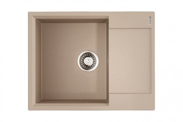 Мойка врезная с крылом OMOIKIRI Daisen 65-SA 4993685, бежевый 65х51х19.5 см