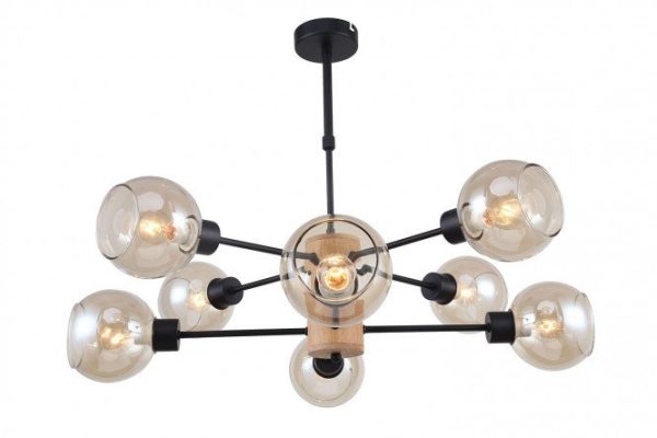 Люстра FREYA FR5055PL-08B 25 кв.м., 60х36х60 см, E14