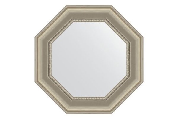 Зеркало настенное в багетной раме EVOFORM Octagon BY 3793, хамелеон 56.6х56.6 см