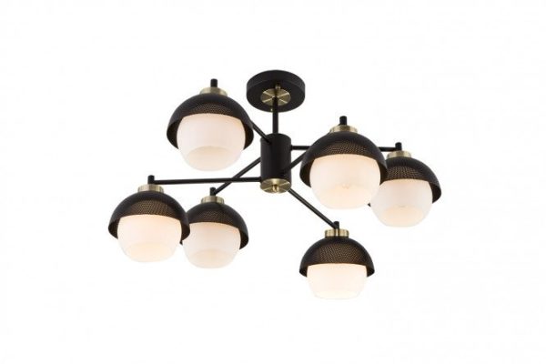 Люстра EUROSVET Nocciola 27 кв.м., 62.5x35.5x62.5 см, E27