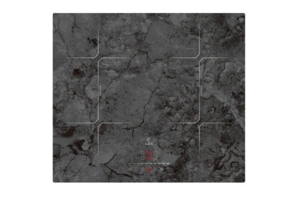 Индукционная варочная панель LEX ЕVI 640 F DS, серый мрамор 59 см