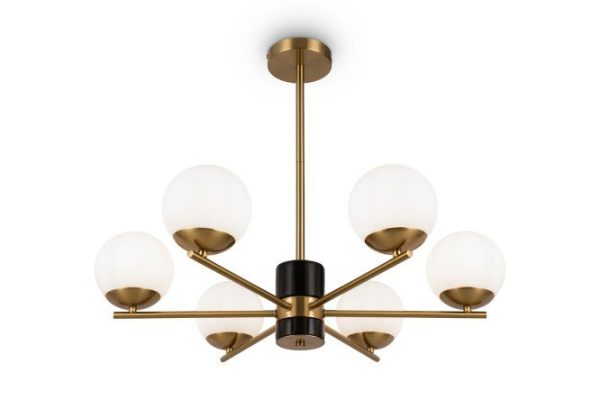 Светильник подвесной FREYA Modern Marble 30 кв.м., 67x56x67 см, E27