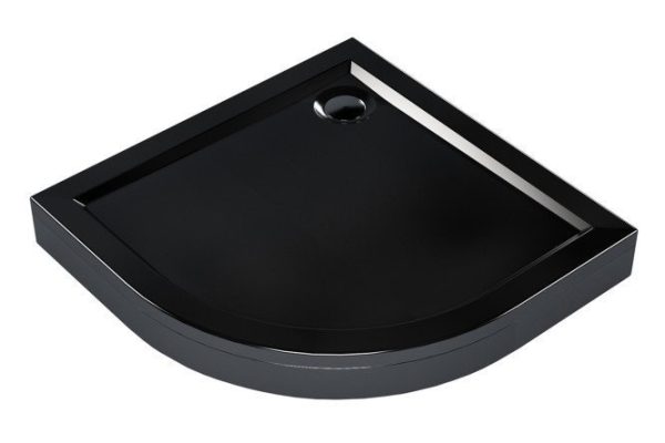 Поддон универсальный MELODIA DELLA VITA Allegro MTYAG9090bk 90х14 см