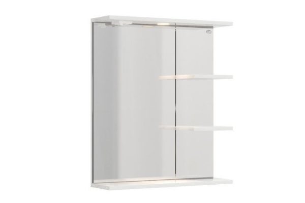 Зеркало с LED-подсветкой ONIKA Коралл 60 206001 60х68х17 см