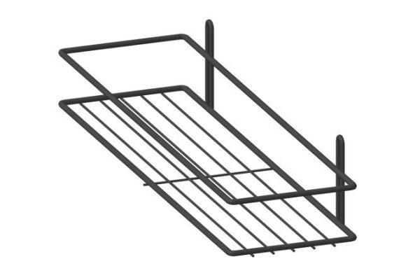 Полка прямая 1-ярусная П0002023 настенная 40x7.5x11 см