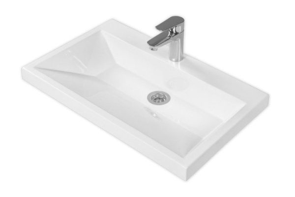 Умывальник накладной Natella 60 60.2х12.1х37.7 см