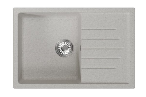 Мойка врезная с крылом MIXLINE ML-GM19 551984 75х50х22 см