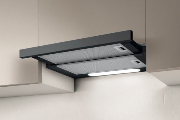 Вытяжка ELICA ELITE 14 LUX BL/A/60 цвет чёрный, 59х18х28 см