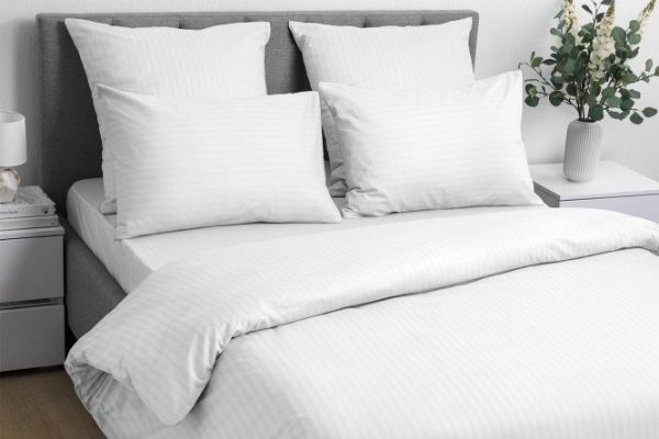 Комплект постельного белья Warm white Хлопок 148х215 см, 1,5 спальный