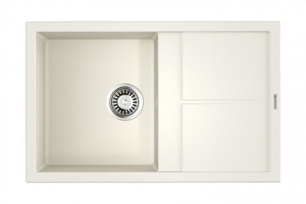 Мойка врезная с крылом OMOIKIRI Sumi 79-WH 4993665, белый 79х50х20 см