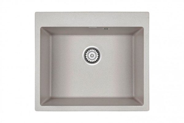 Мойка врезная PAULMARK Kante PM106052-GR 60х52х20 см