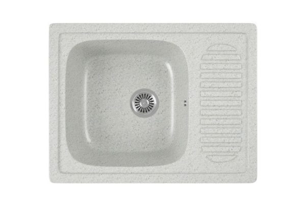 Мойка врезная GreenStone GRS-13-310 с крылом 50х65х19 см